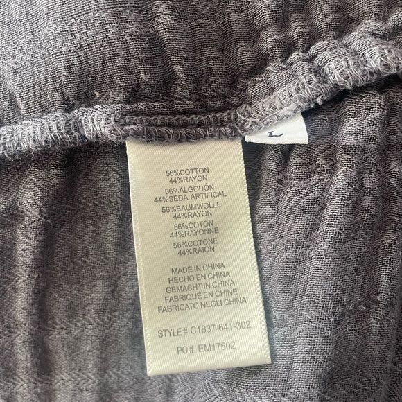 cloth & stone plaid mock neck sheath size large - Picture 6 of 7